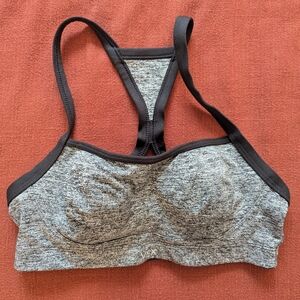 VSX Gray Racerback Sports Bra